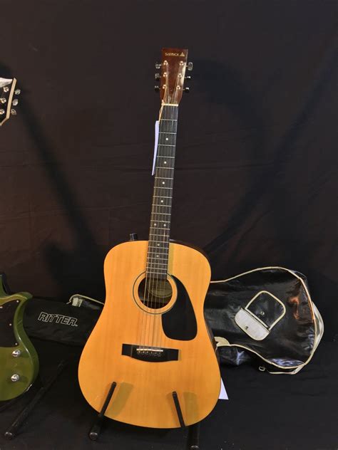 45 shipping Sponsored Greg Bennett Samick GD-100 s Dreadnaught acoustic guitar ready to play wcase Pre-Owned 179. . Samick guitars acoustic